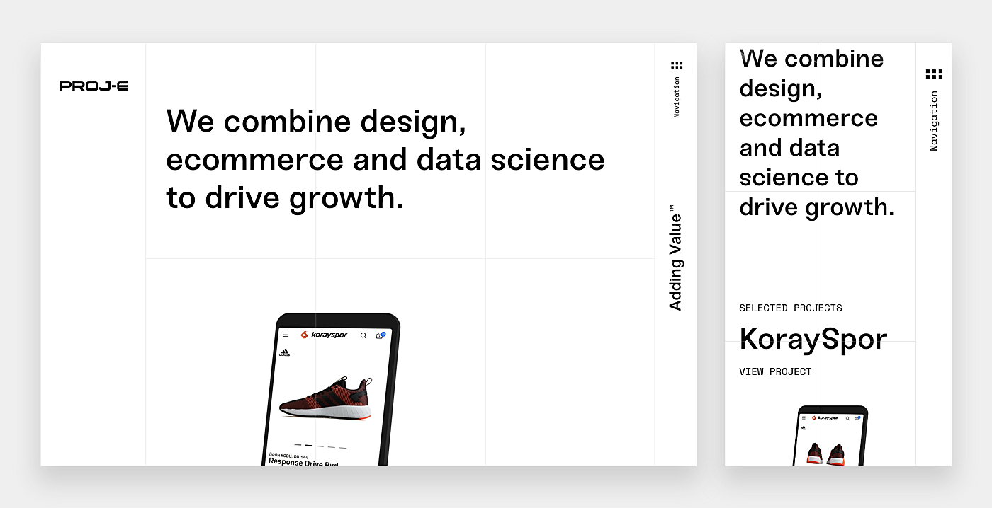 mobile first design examples