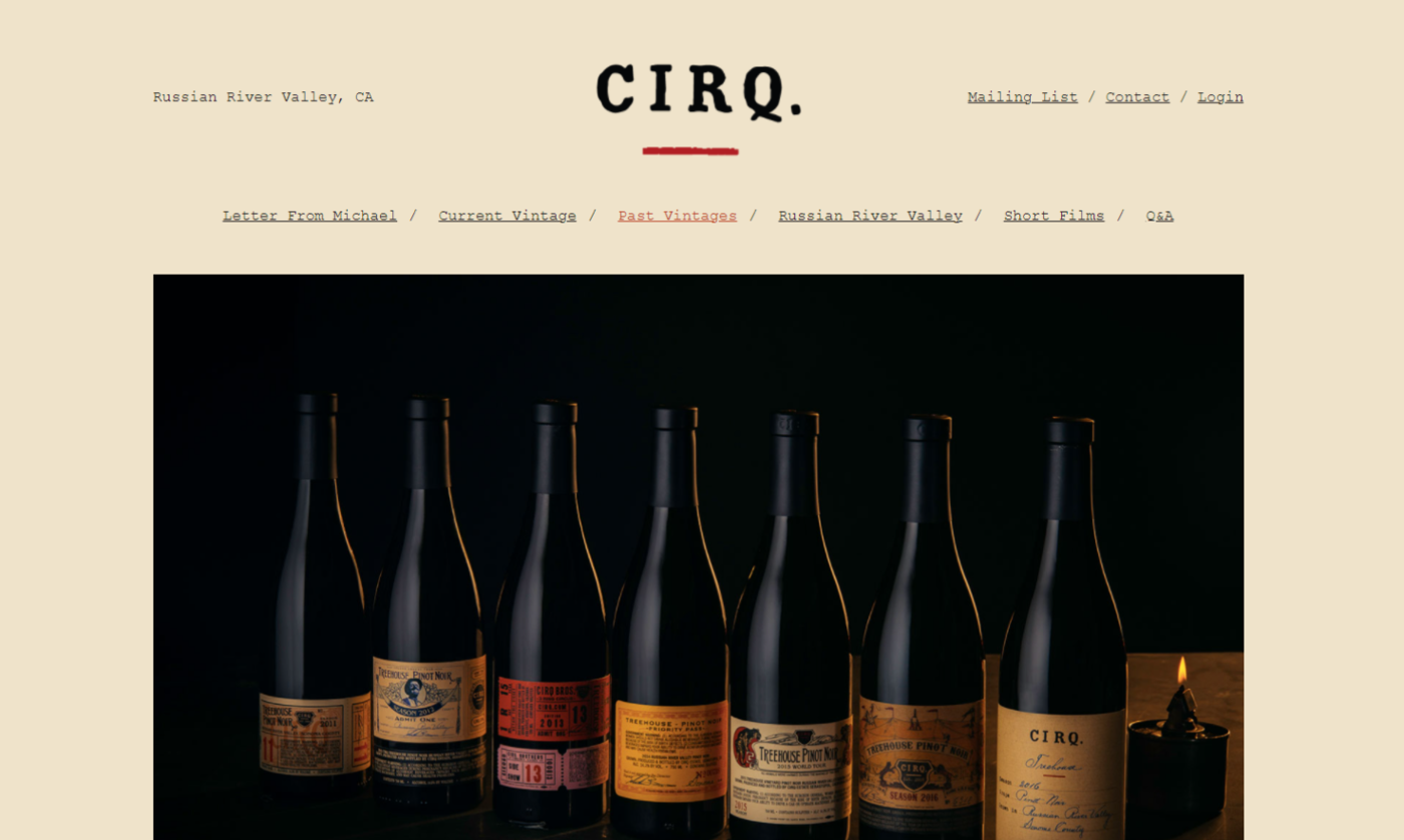 cirq retro fonts